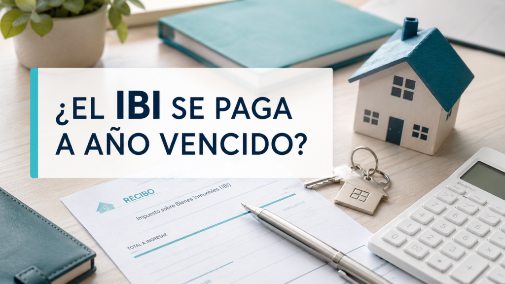 el ibi se paga a año vencido