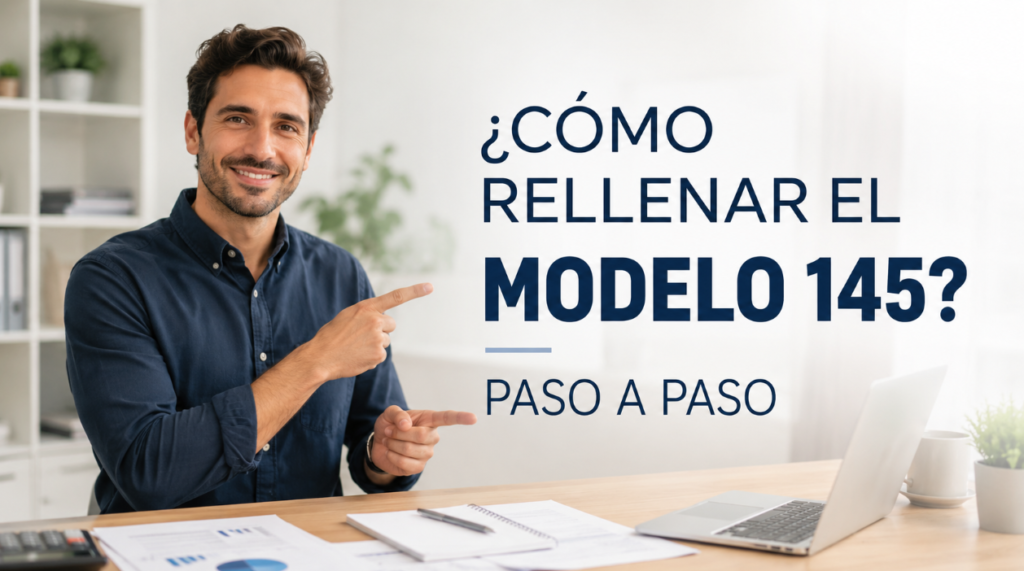 modelo 145 para rellenar