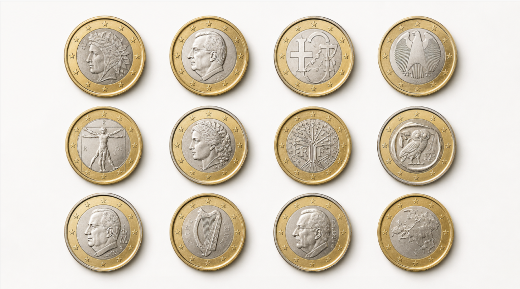 monedas de euro valiosas