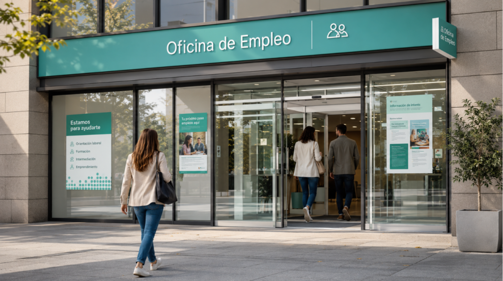 comunicar al sepe que estoy trabajando